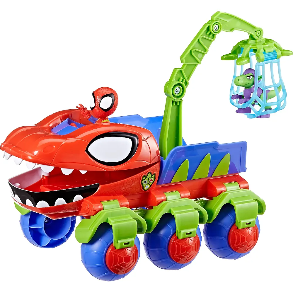 Hasbro Spiderman Spidey Dino Webs Dino-Krabbler Fahrzeug