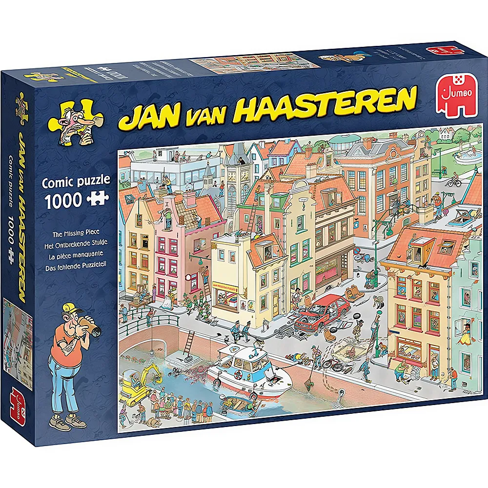 Jumbo Jan van Haasteren Das fehlende Puzzleteil 1000Teile | Puzzle 1000 Teile