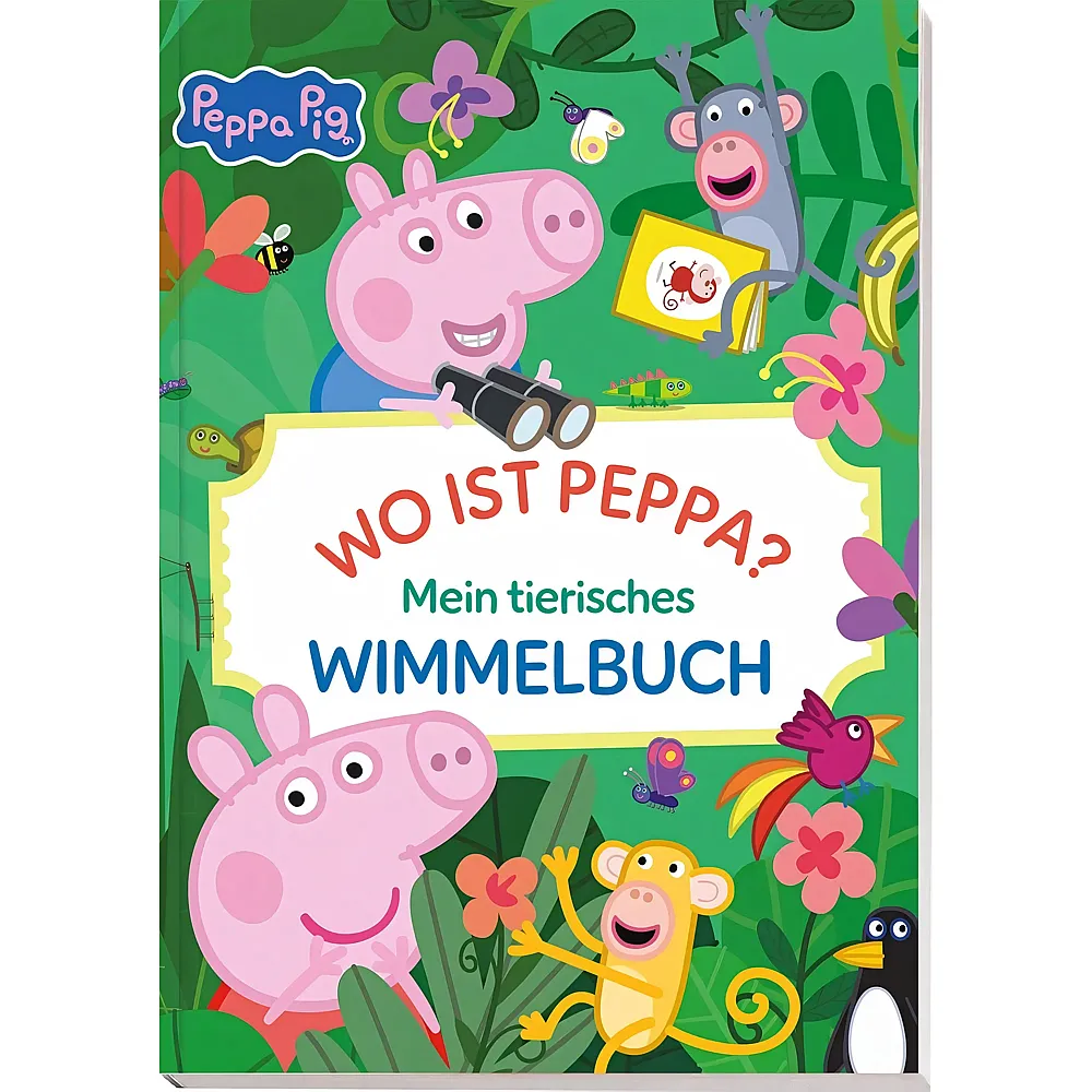 Panini Peppa Pig: Wo ist Peppa im Zoo Wimmel