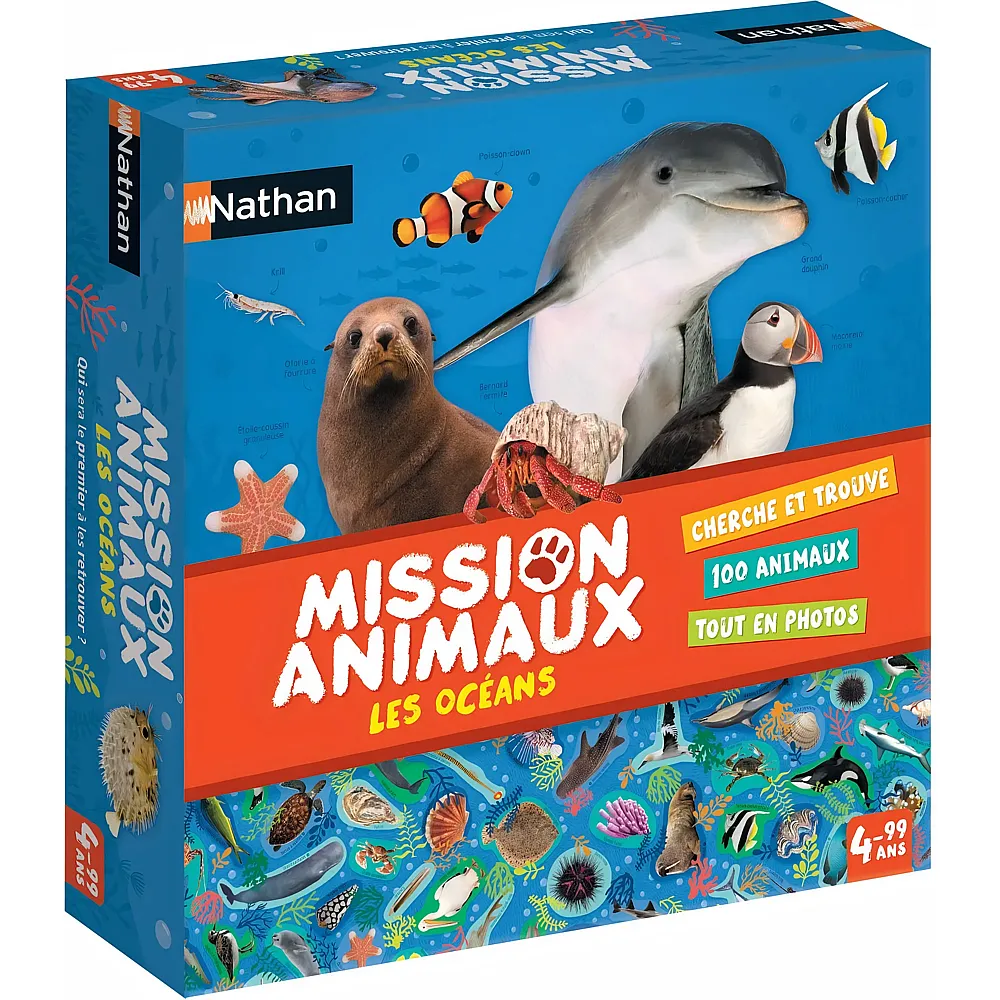 Nathan Mission Animaux Les Oceans FR
