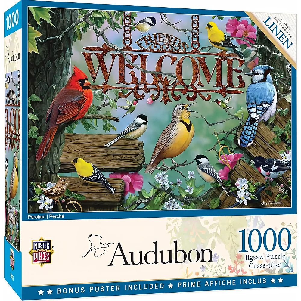 Master Pieces Puzzle Perched - 1000 Teile