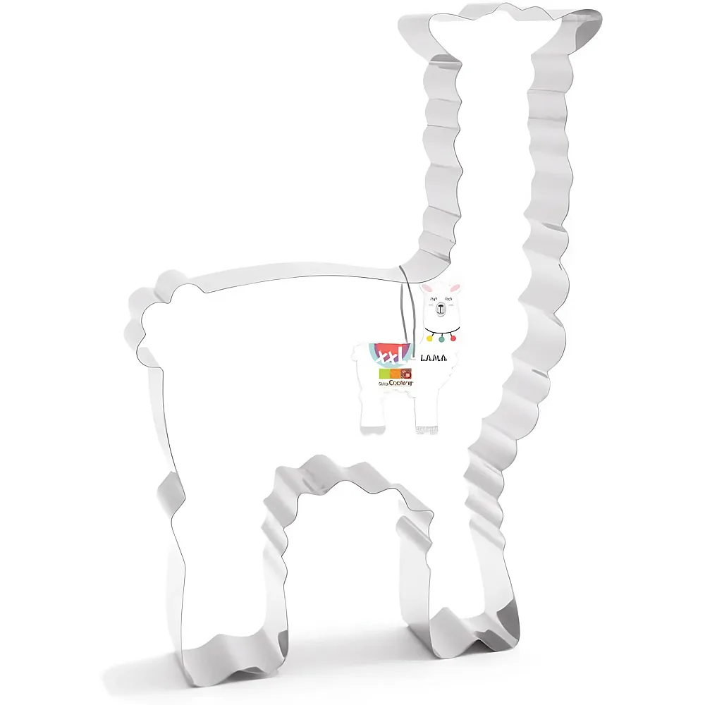 ScrapCooking Backform / Ausstecher Llama XXL