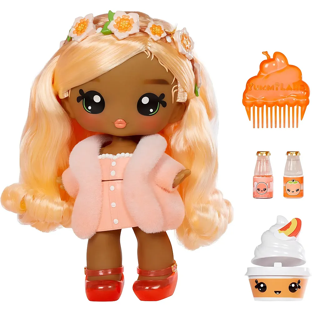 MGA Yummiland Num Nom Lipgloss Pet - Piper Peach und Swirlyboo