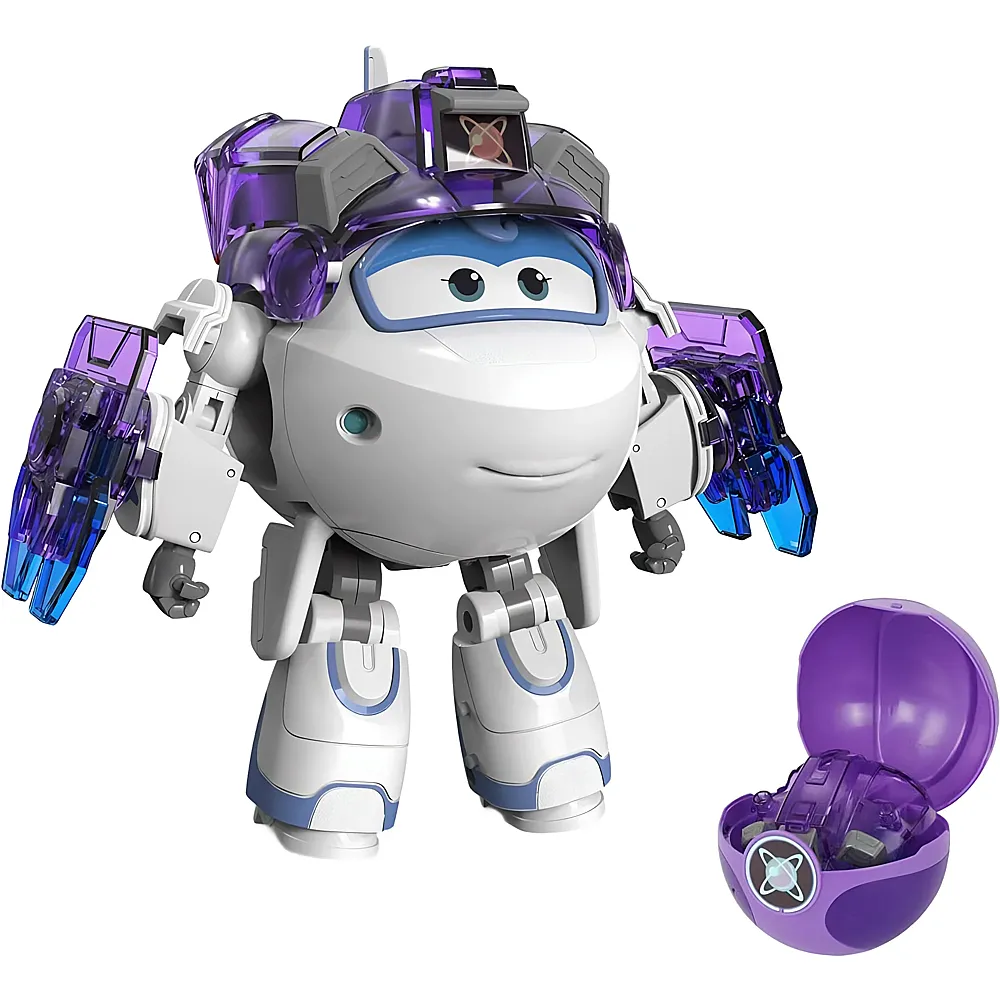 Alpha Toys Super Wings Transforming Astra & Super High-Tech Ball - 13 cm