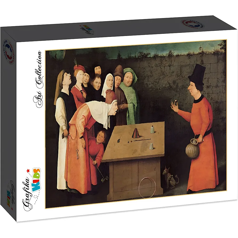 Grafika Puzzle Art Collection Grafika Kids Bosch: The Conjurer, 1502 - 12 Teile