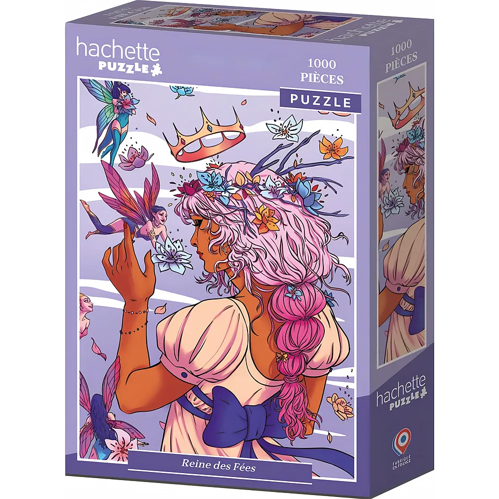 Hachette Puzzle Reine des F�es - 1000 Teile