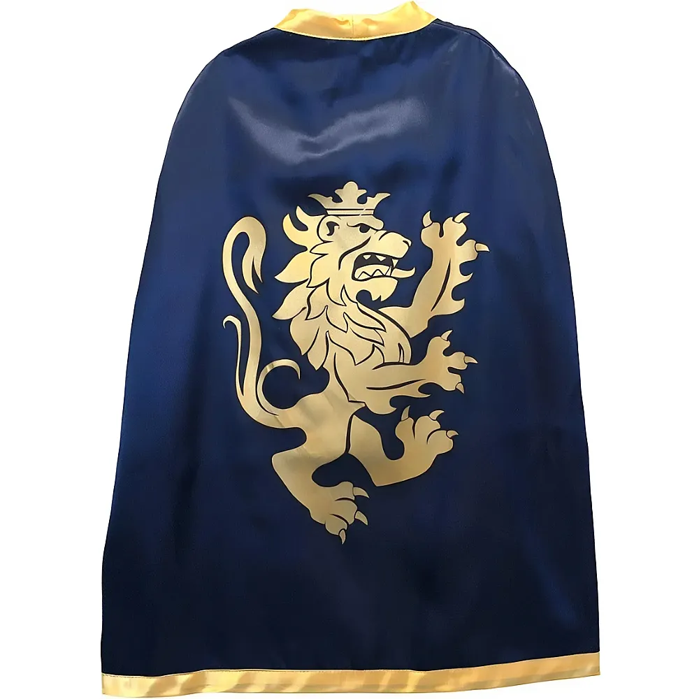 Liontouch Ritter Umhang Lwe - Blau / Gold