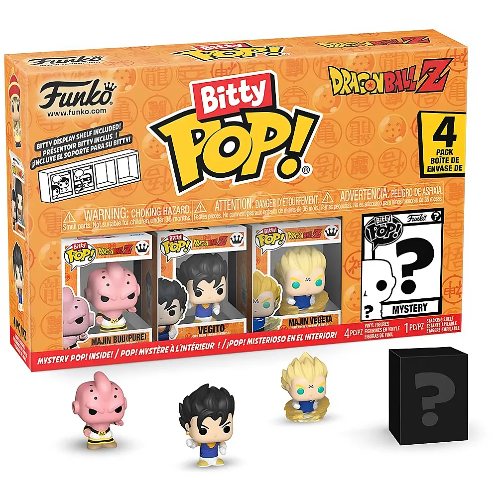 Funko Bitty Pop Dragon Ball Z  - Boo 4 pcs x 2,5 cm