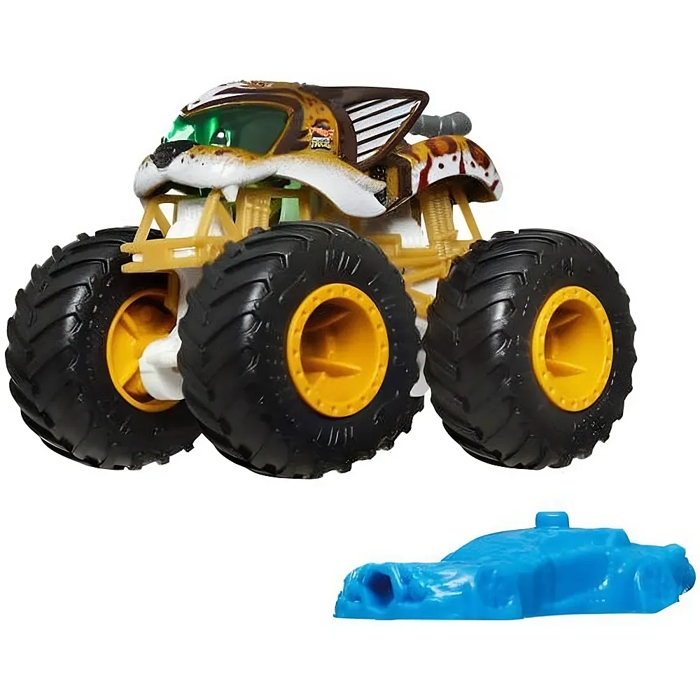 Hot Wheels Monster Trucks Beast Bashers Scratch Attack - 1:64