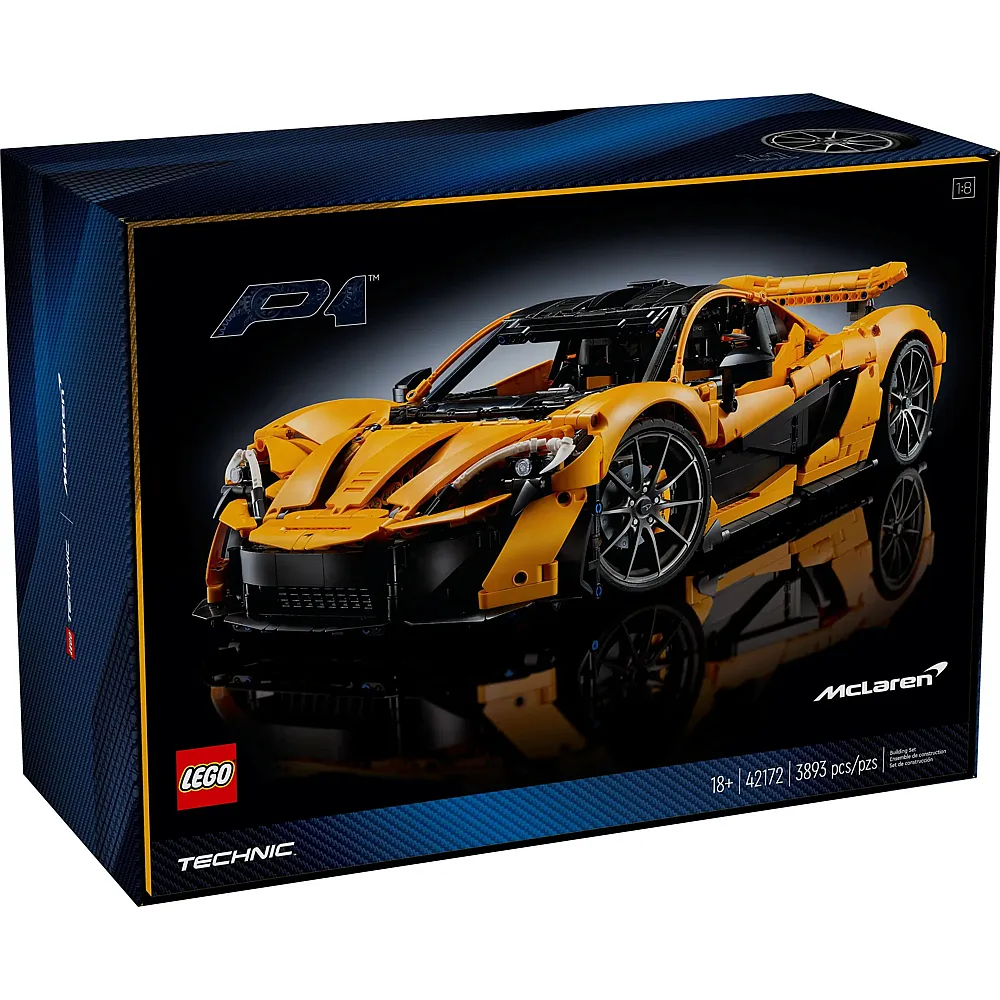LEGO Technic McLaren Supercar 42172