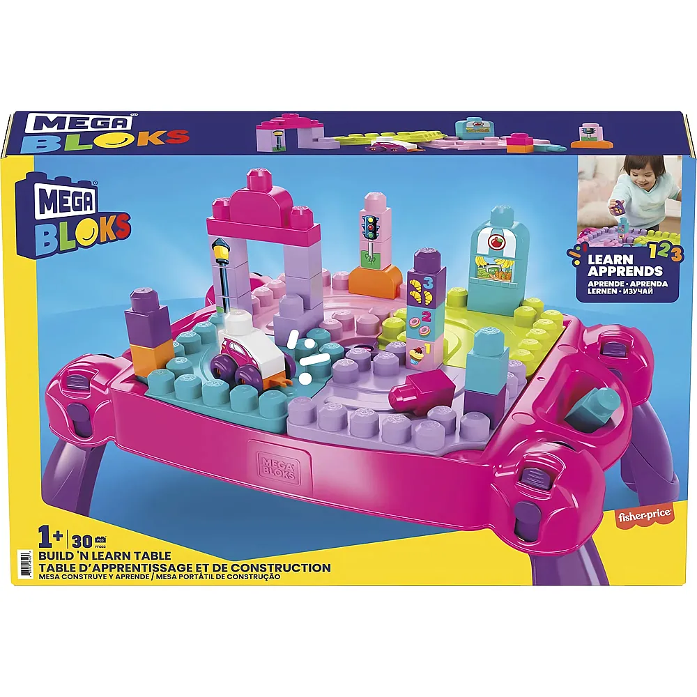 Mega Bloks Bau- und Spieltisch - 30 Teile