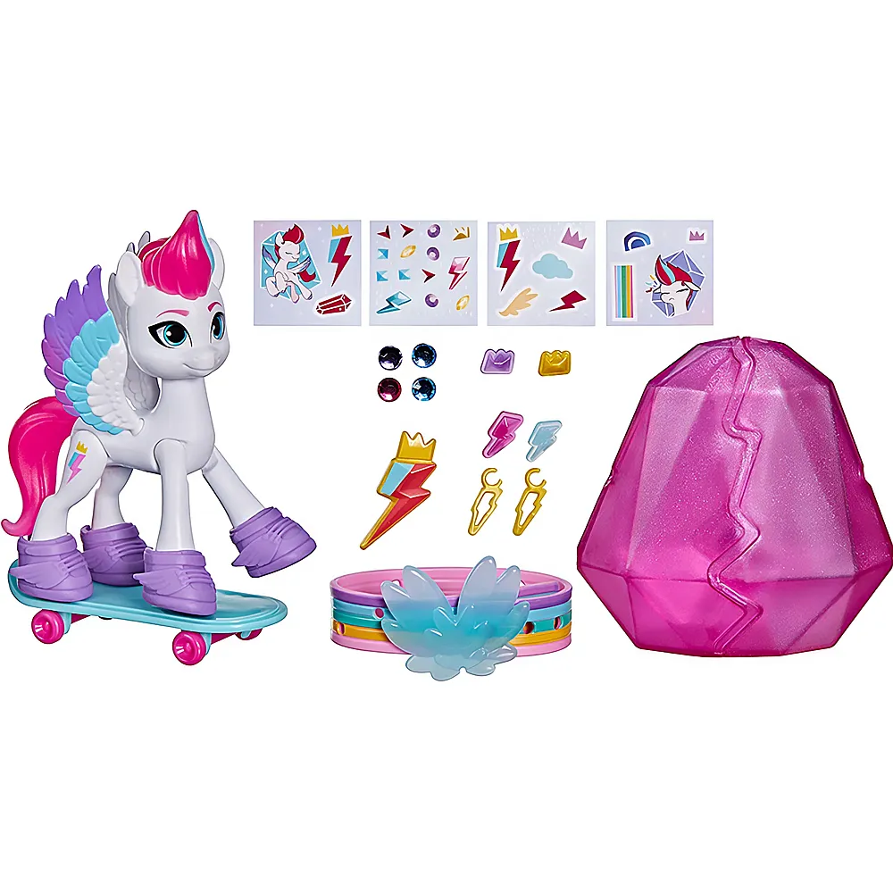 Hasbro My Little Pony Kristall-Abenteuer Zipp Storm