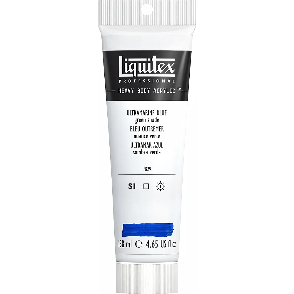 Liquitex Lqx Prof. Heavy Body Acrylfarbe 138ml Tube Ultramarinblau G - Suche