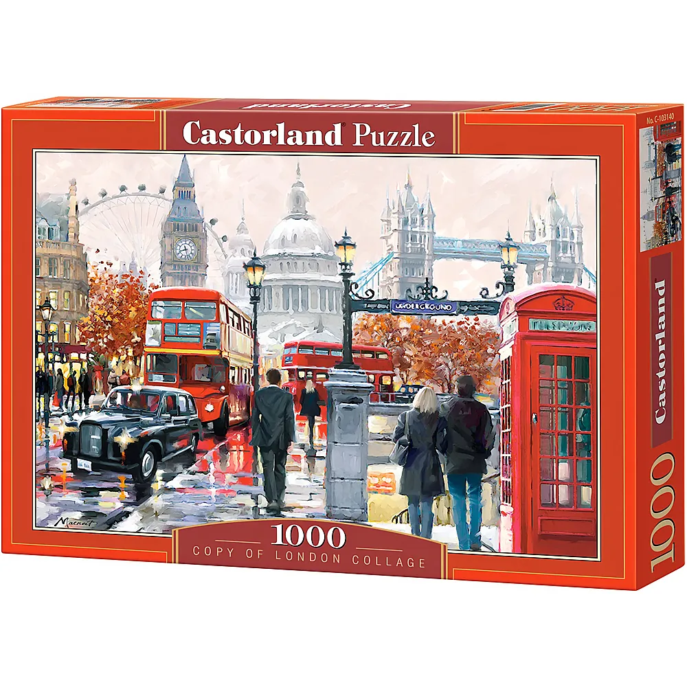 Castorland Puzzle London Collage - 1000 Teile