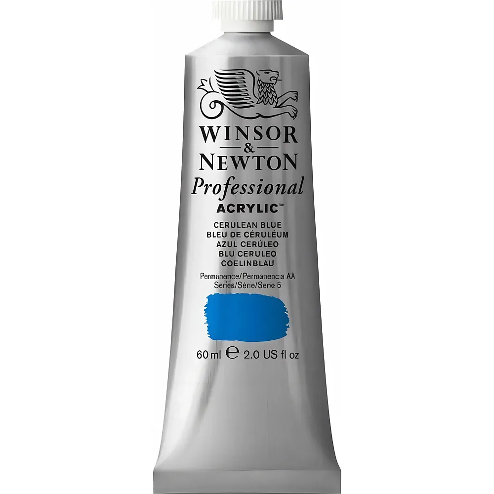 meinspielzeug - Winsor & Newton W&n Prof. Acrylfarbe 60ml Tube Clinblau