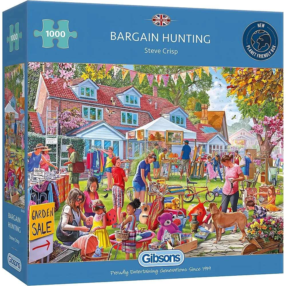 Gibsons Puzzle Bargain Hunting 1000Teile