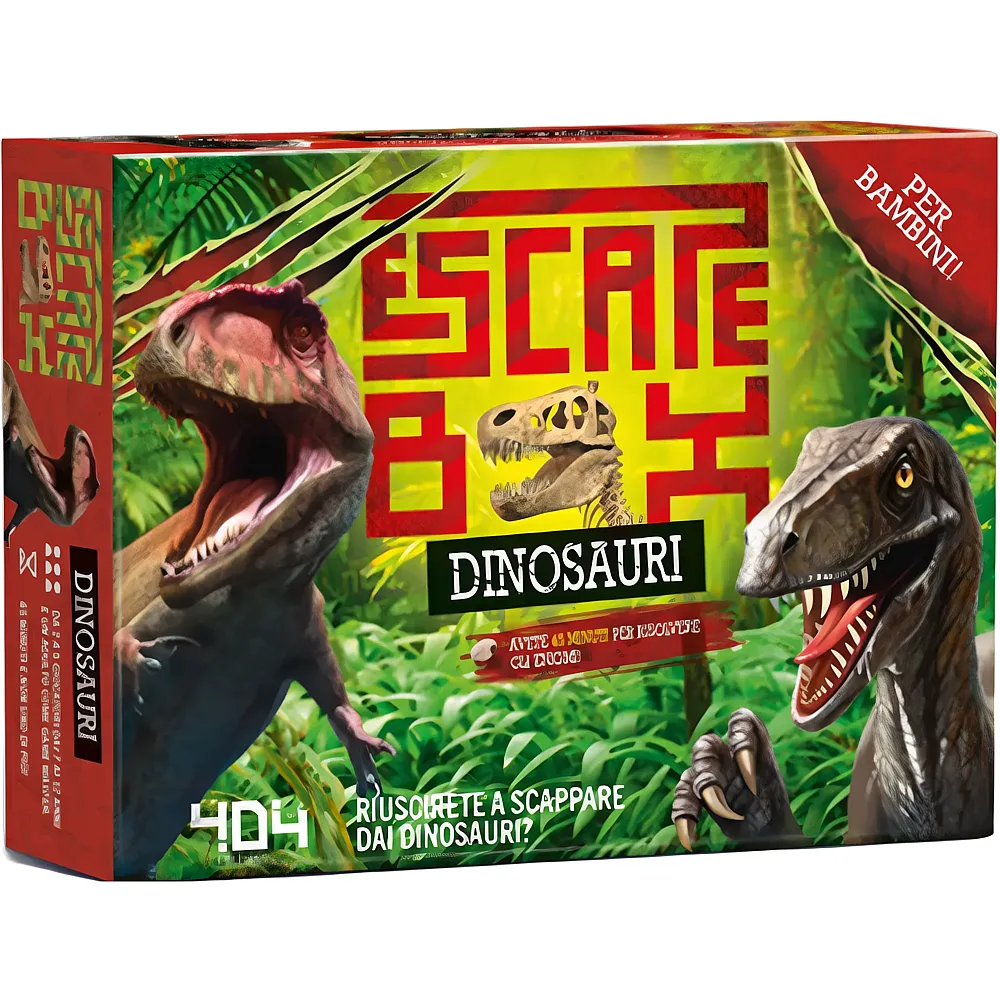 Asmodee Escape Box Dinosauri - Italiano | Familienspiele