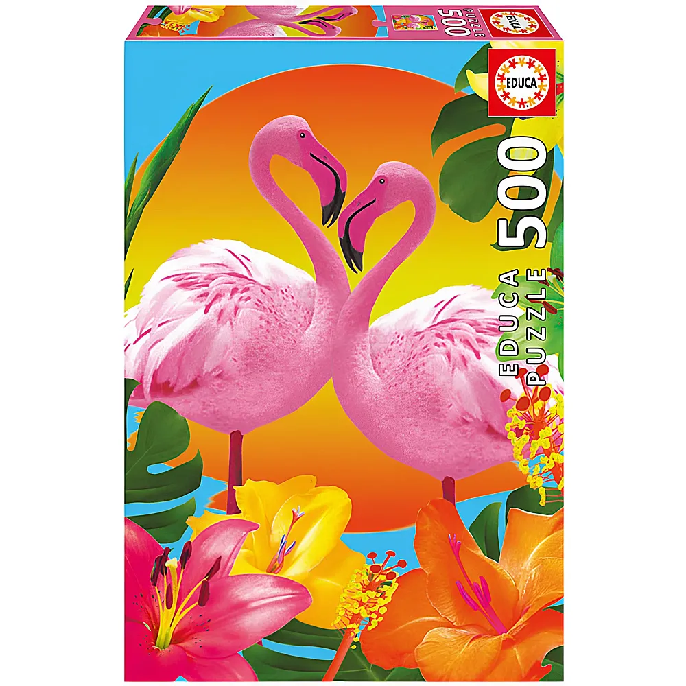 Educa Puzzle Flamingos 500Teile