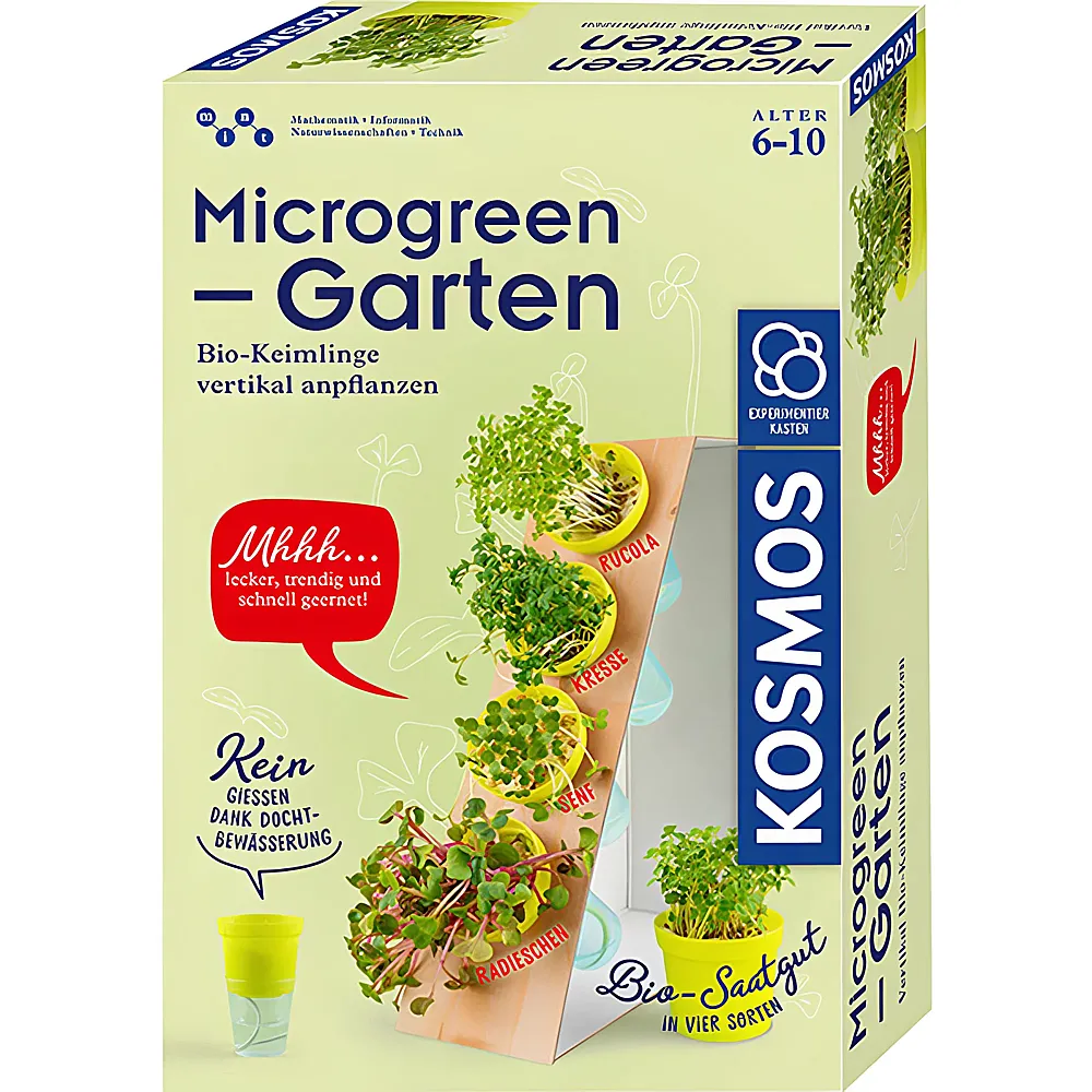 Kosmos Experimentierkasten Microgreen-Garten
