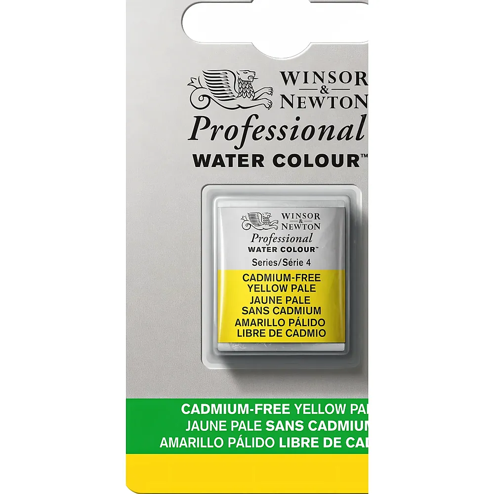 meinspielzeug - Winsor & Newton W&n Prof. Water Colour 1/2 Npfchen Kadmiumfrei Gelfb Hell