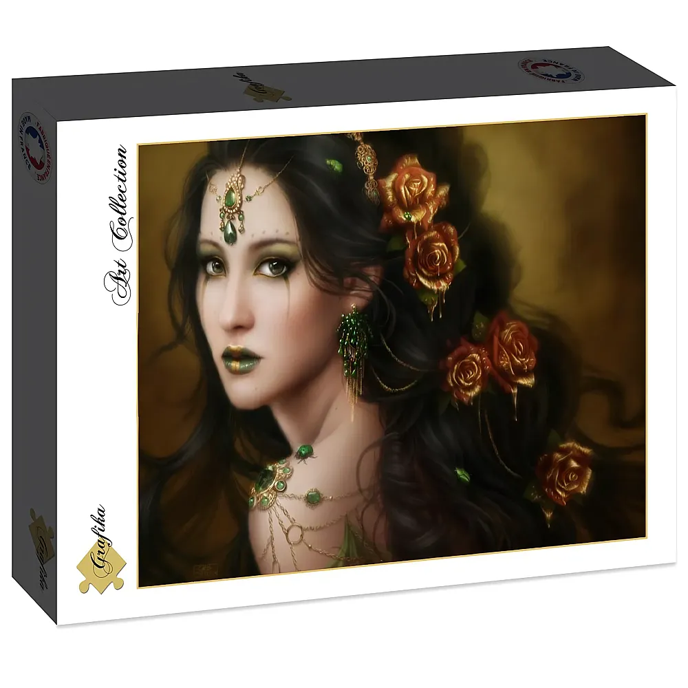 Grafika Puzzle Art Collection Cris Ortega Golden Rose 2000Teile