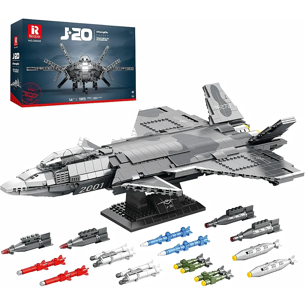 Reobrix J-20 Milit�r-Kampfflugzeug 33025