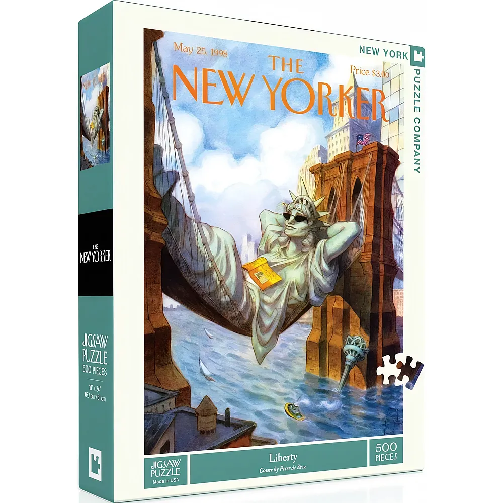 New York Puzzle Company Liberty - 500 Teile