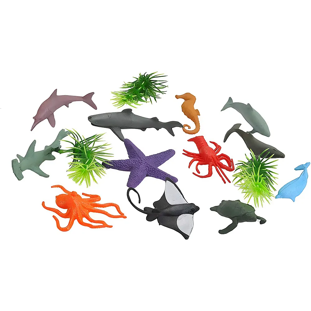 Wild Republic Mini Aquatic Collection - 12 Teile