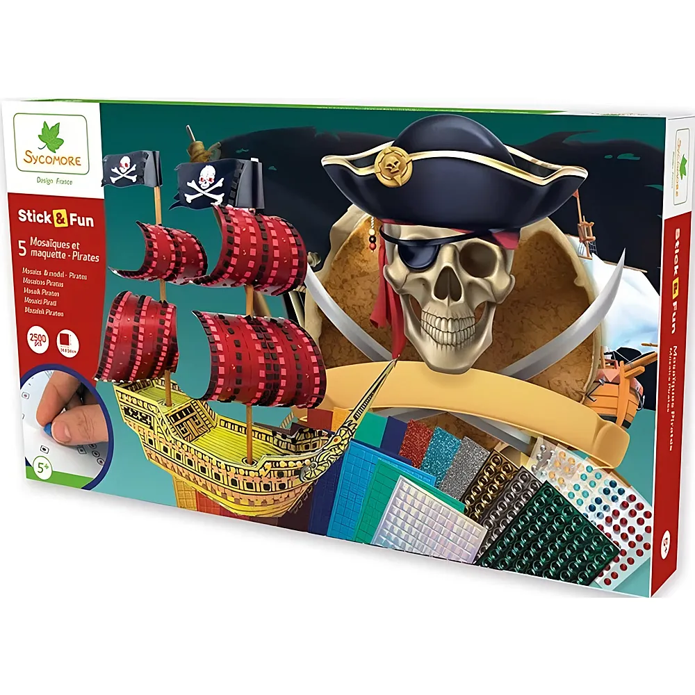 Sycomore Stick'n Fun Xxl Mosaiques Pirates