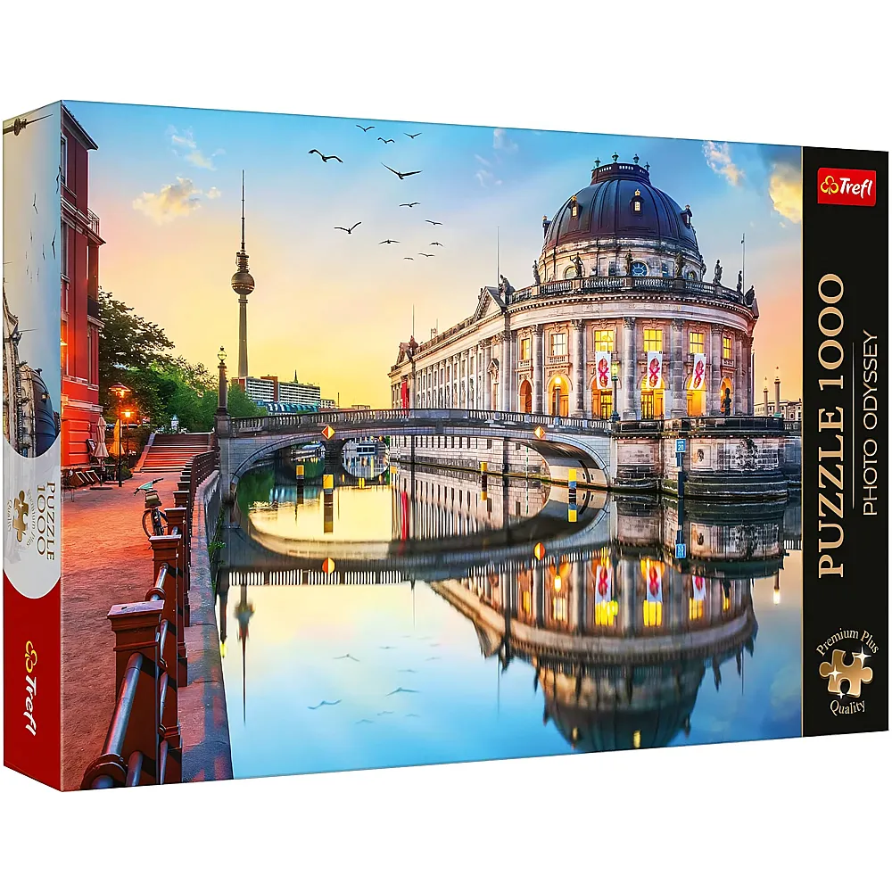 Trefl Puzzle Photo Odyssey Bode Museum in Berlin, Deutschland 1000Teile