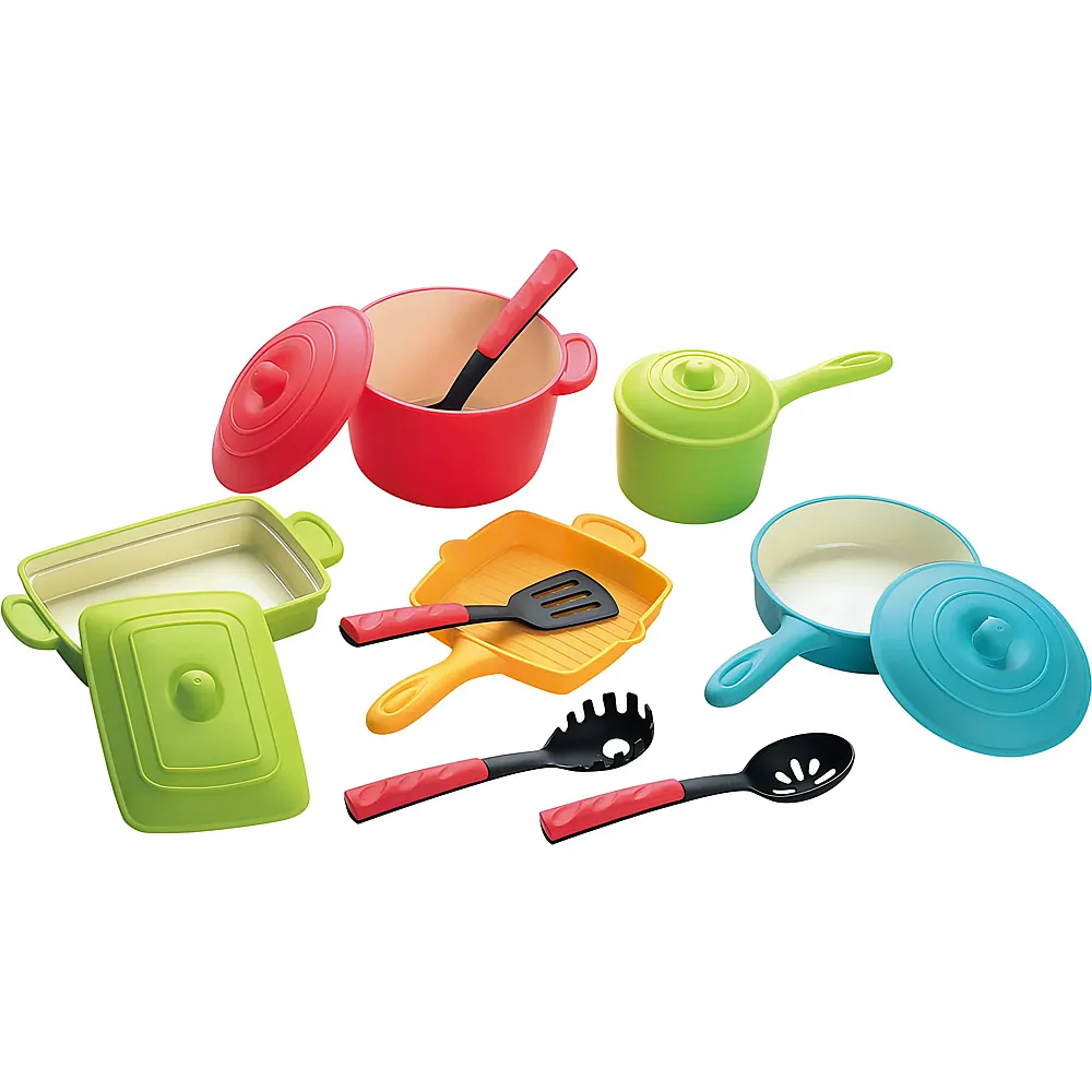 Play und K�chenzubeh�r Modernes Spielset, 13-teilig.