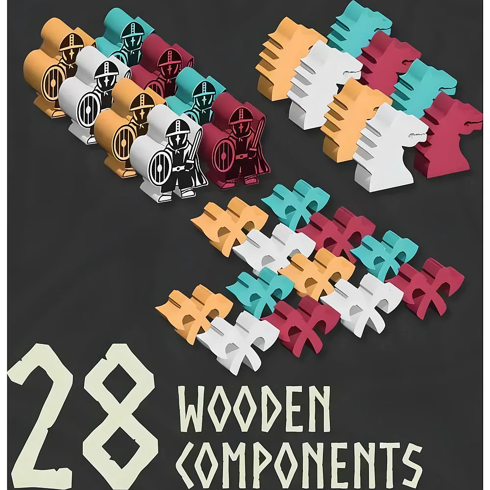 Board Game Circus Norsemen Holzkomponenten d - Suche