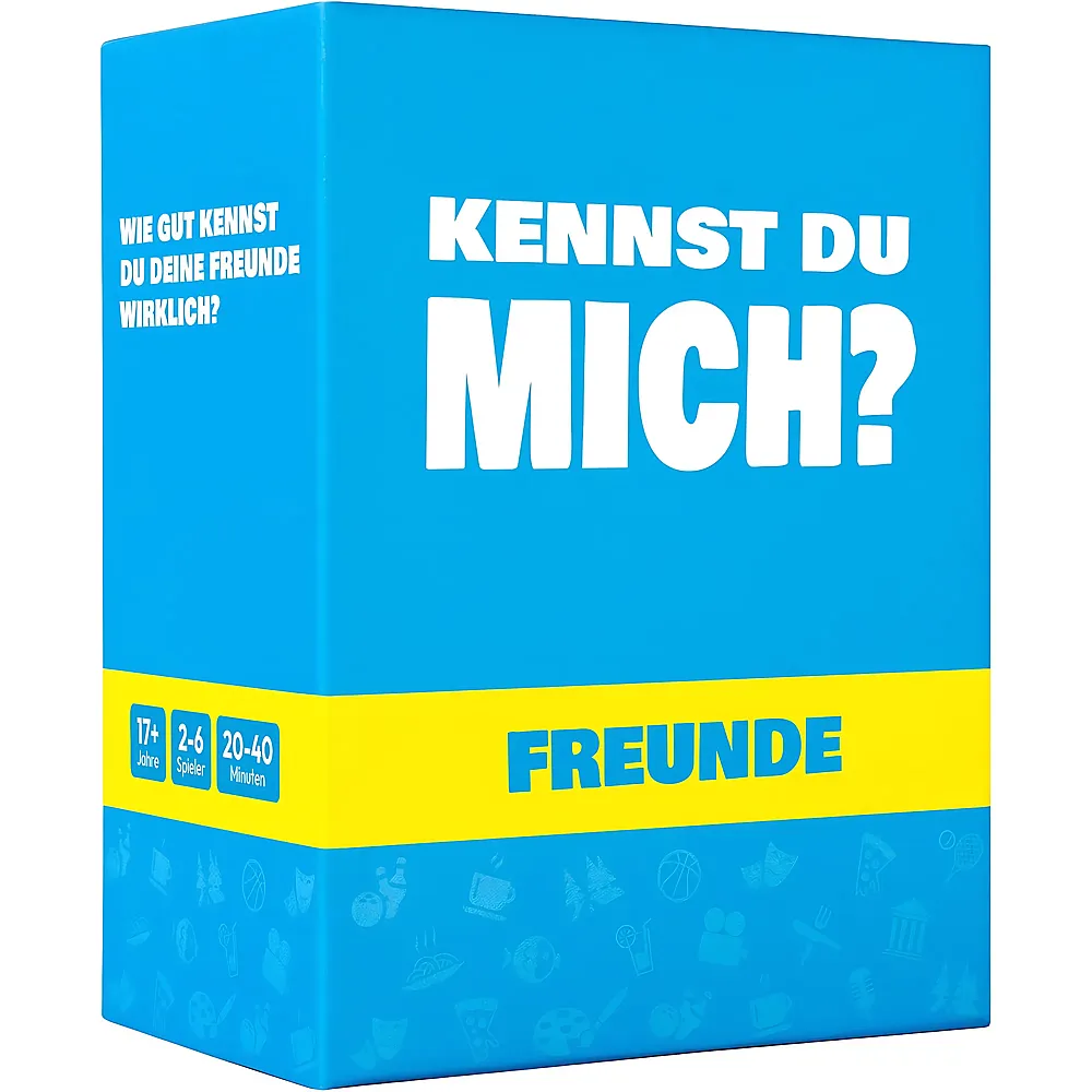 The World Game Kartenspiel Kennst Du mich - Freunde - Deutsch