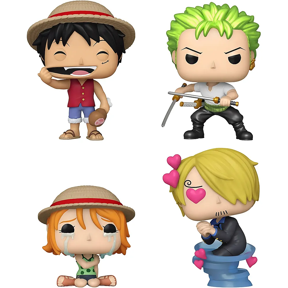 Funko Pop Animation 4-Pack One Piece