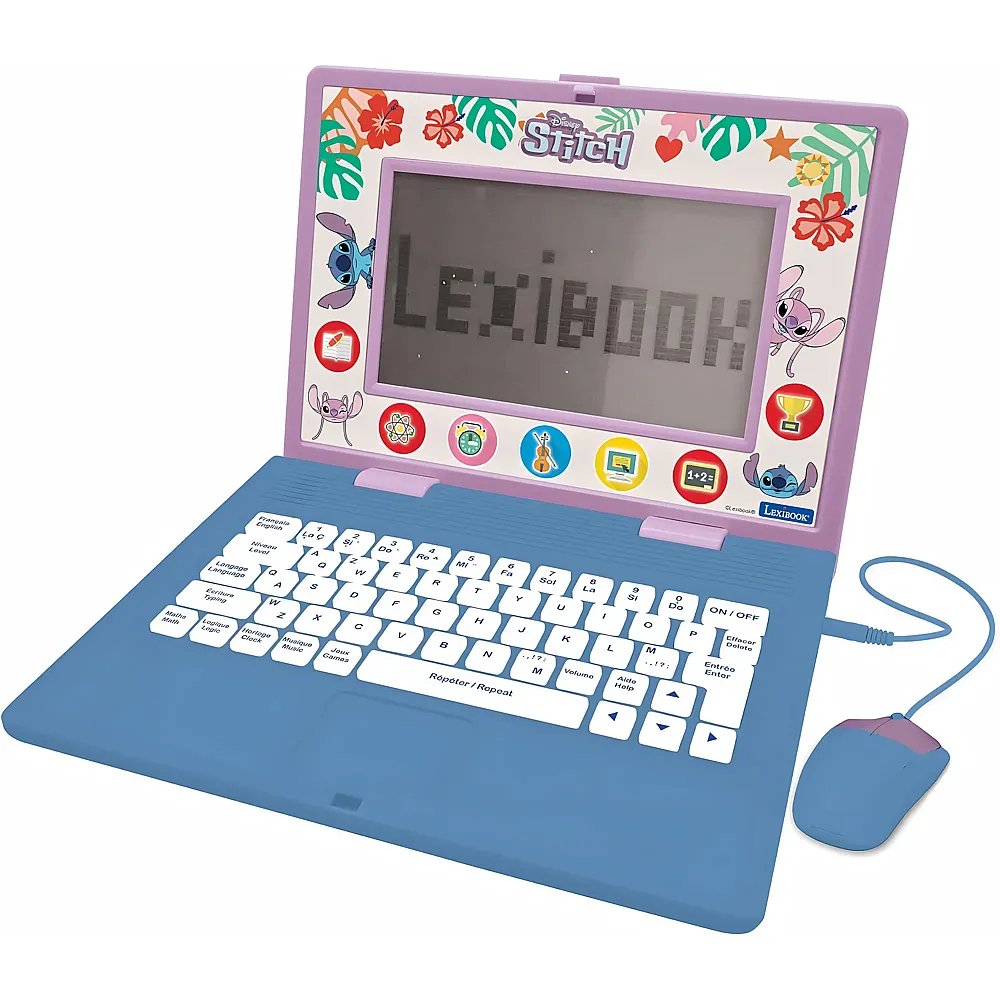 Lexibook Lilo & Stitch Educational Laptop FR/EN