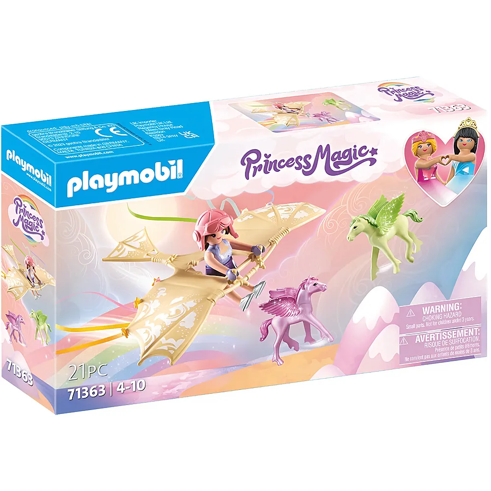 PLAYMOBIL Princess Magic Himmlischer Ausflug mit Pegasusfohlen 71363