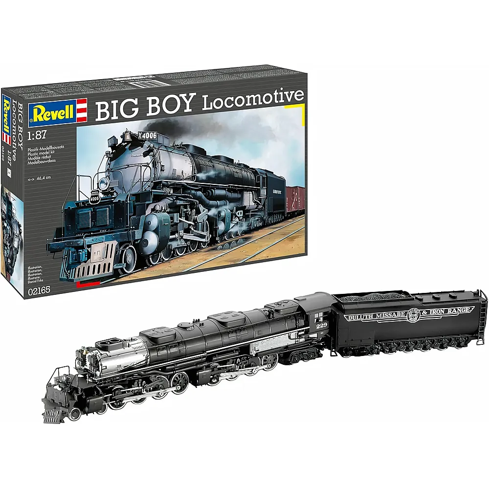 Revell Modellbausatz Big Boy Locomotive | Modellbausatz Fahrzeuge