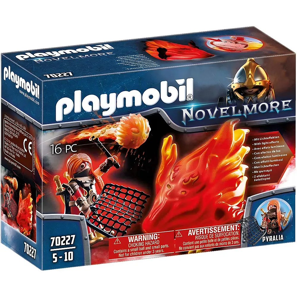 PLAYMOBIL Novelmore Feuergeist und die H�terin des Feuers 70227
