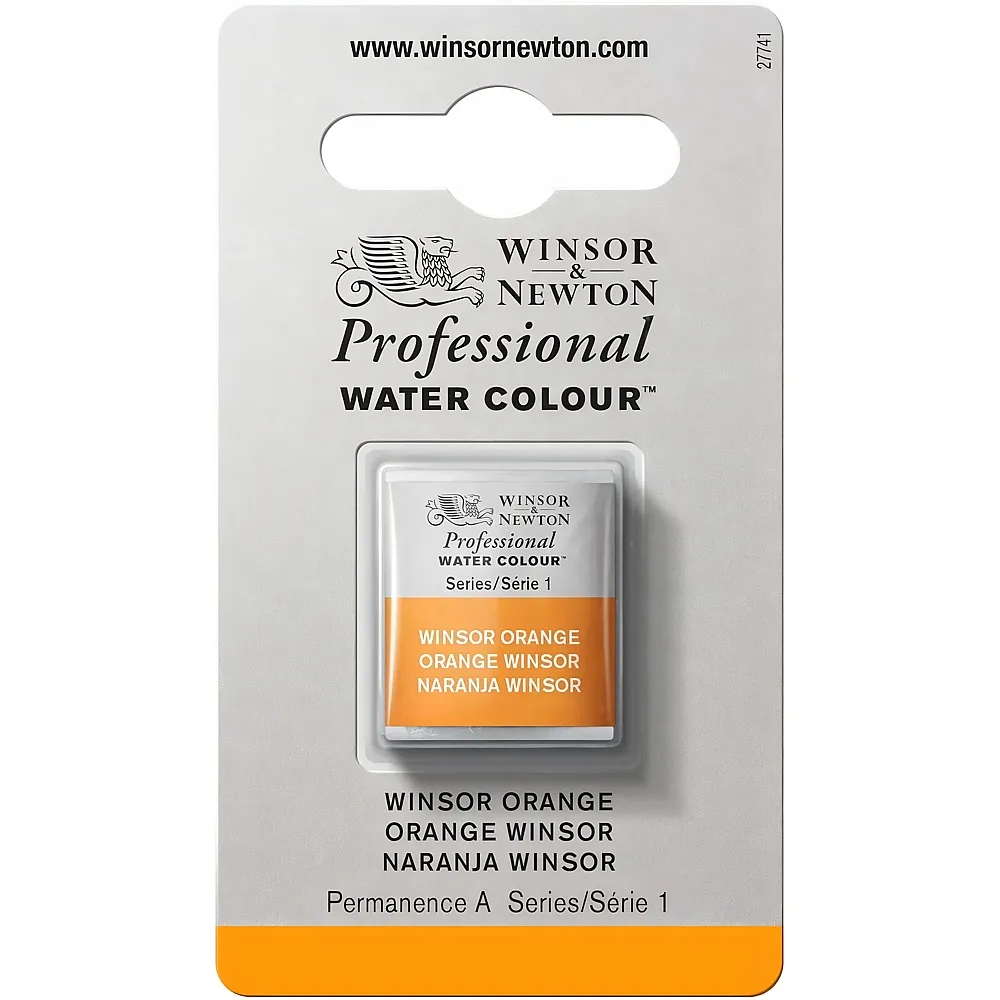 Winsor & Newton W&n Prof. Water Colour 1/2 Npfchen Winsororange