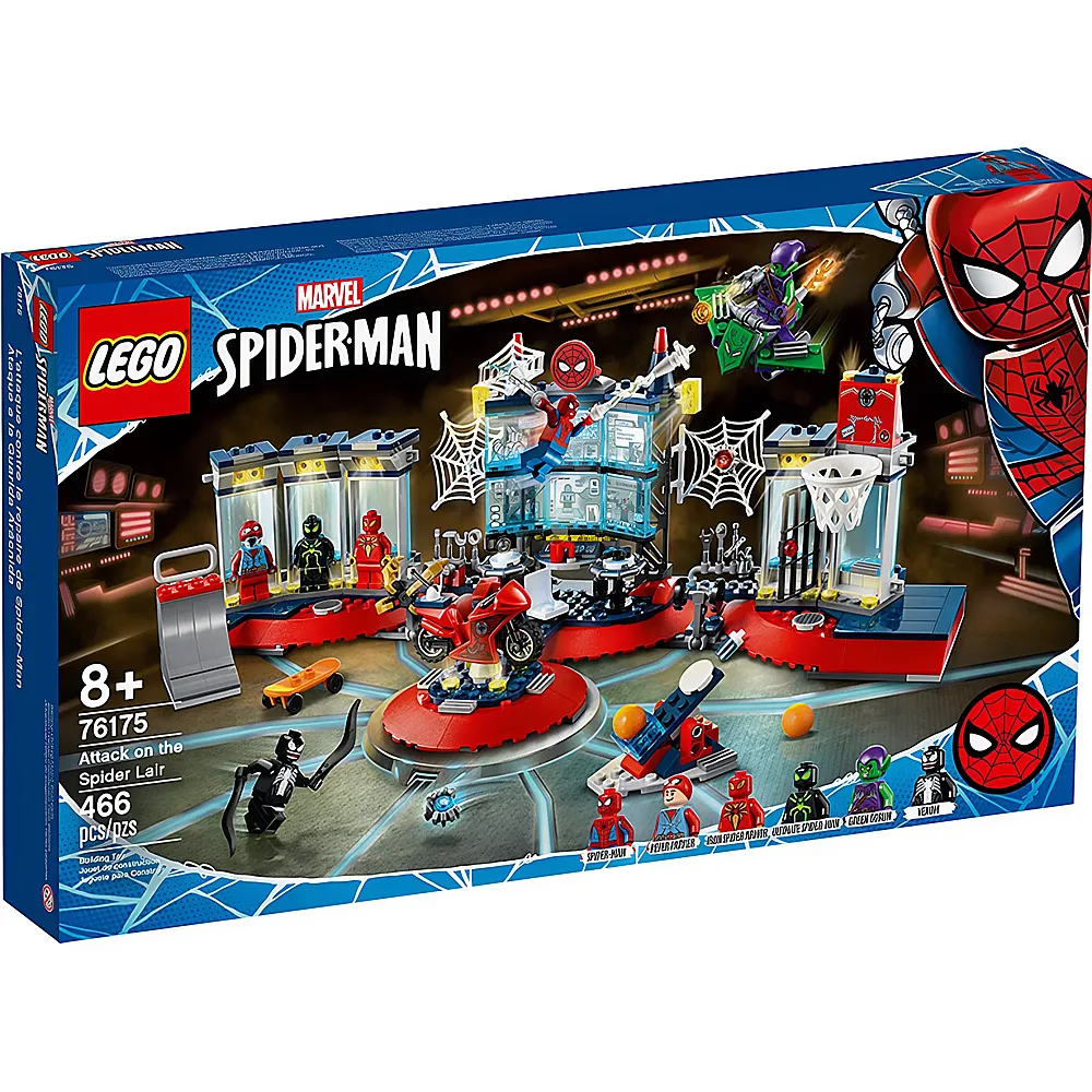 LEGO Marvel Super Heroes Angriff auf Spidermans Versteck 76175
