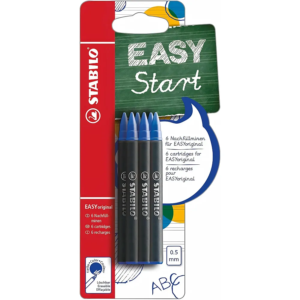 Stabilo EASYoriginal Start Refill 0.5 blau