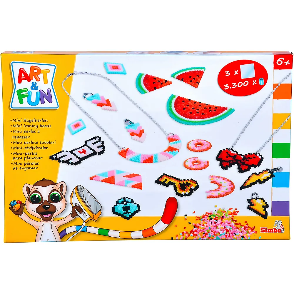 Simba Art & Fun Mini B�gelperlen Halskette und Ohrring