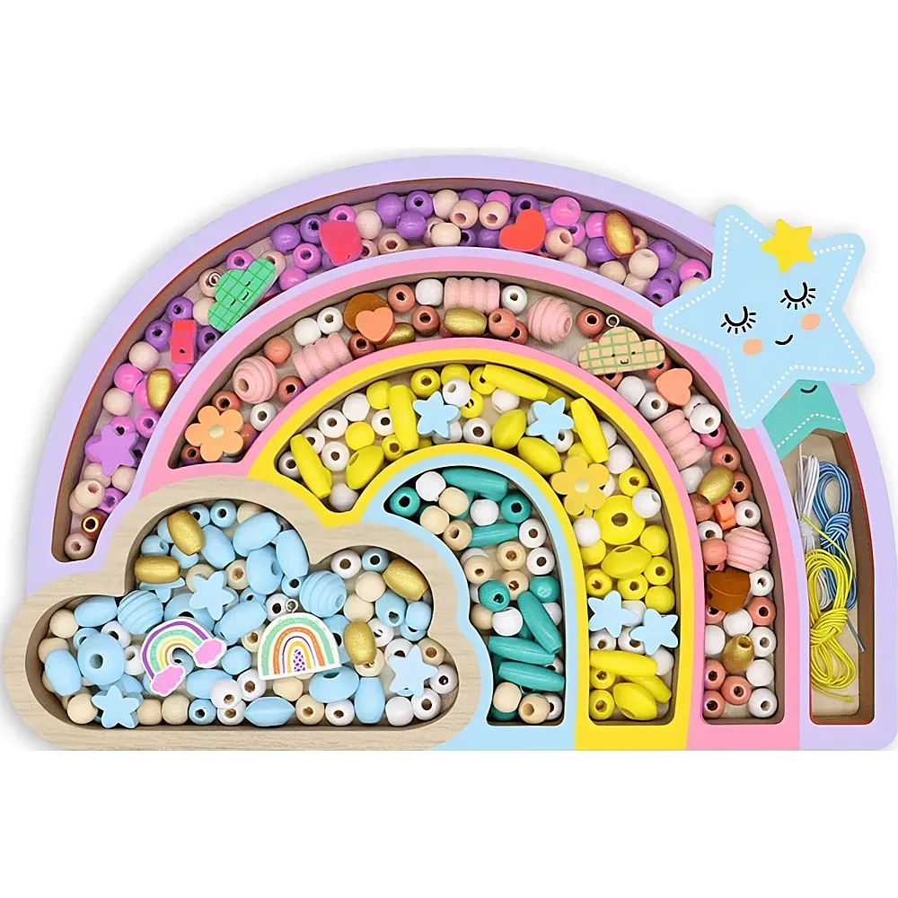 Sycomore Coffret Perles Bois Arc EN Ciel fr-de-it
