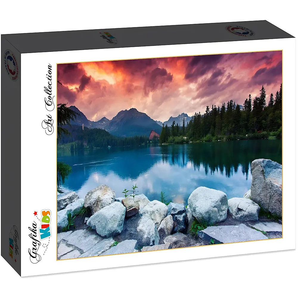 Grafika Puzzle Art Collection Grafika Kids Hohe Tatra, Slowakei, Polen - 12 Teile