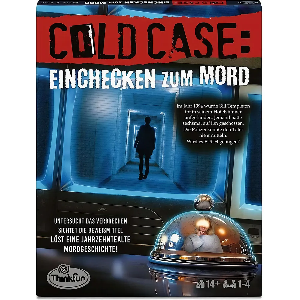 Thinkfun Cold Case: Einchecken zum Mord