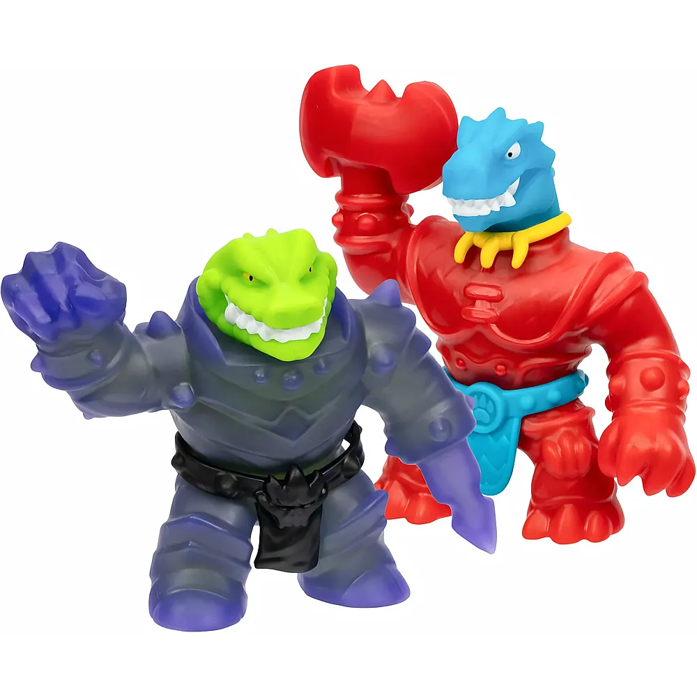 Moose Toys Heroes of Goo Jit Zu Versus Pack - Tyro vs. Rockjaw