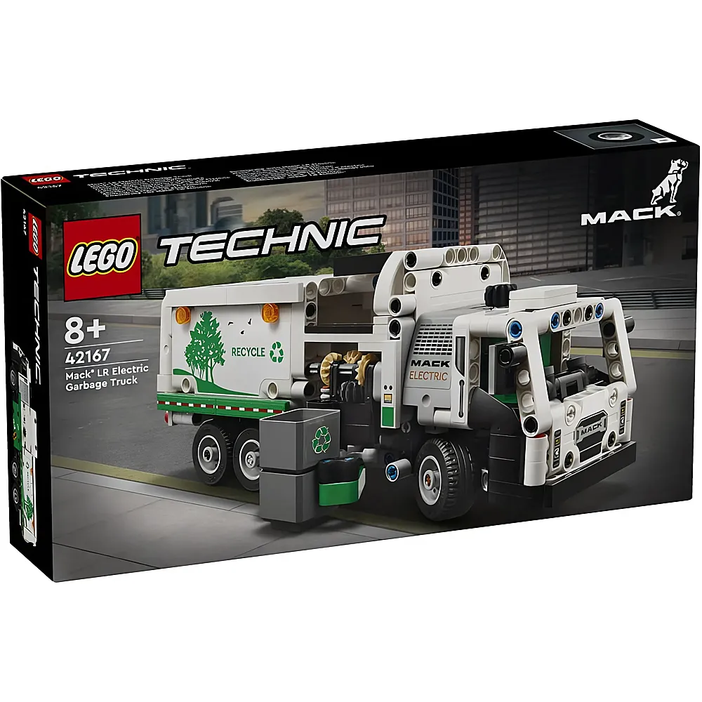 LEGO Technic Mack LR Electric Mllwagen 42167
