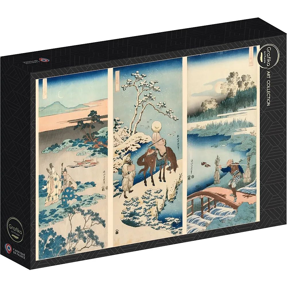 Grafika Puzzle Art Collection Hokusais Kunst - 1000 Teile