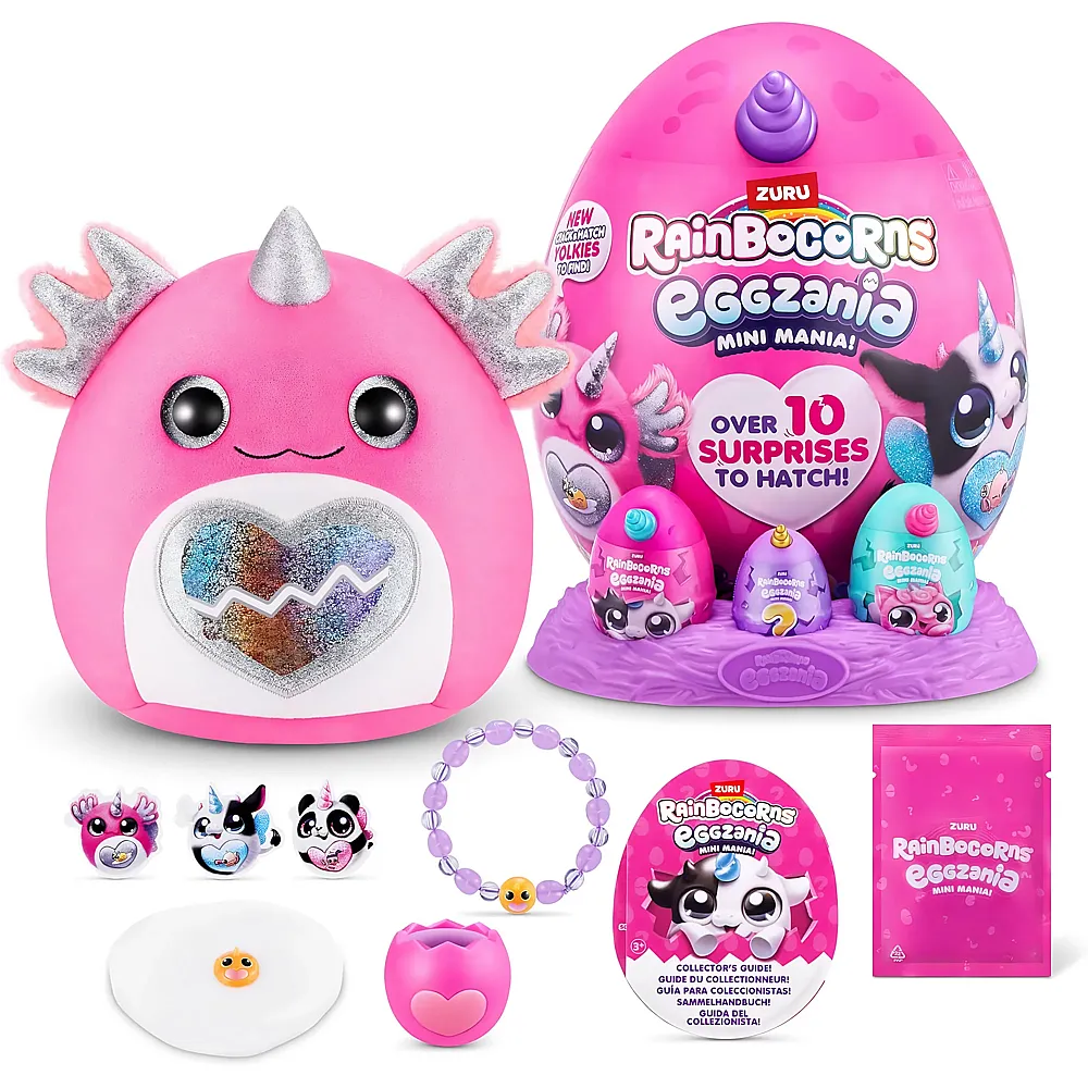 Zuru Rainbocorns Eggzania Mini Mania Axolotl
