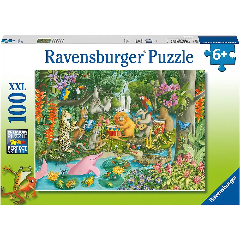 Ravensburger Puzzle Tierorchester - 100 Teile